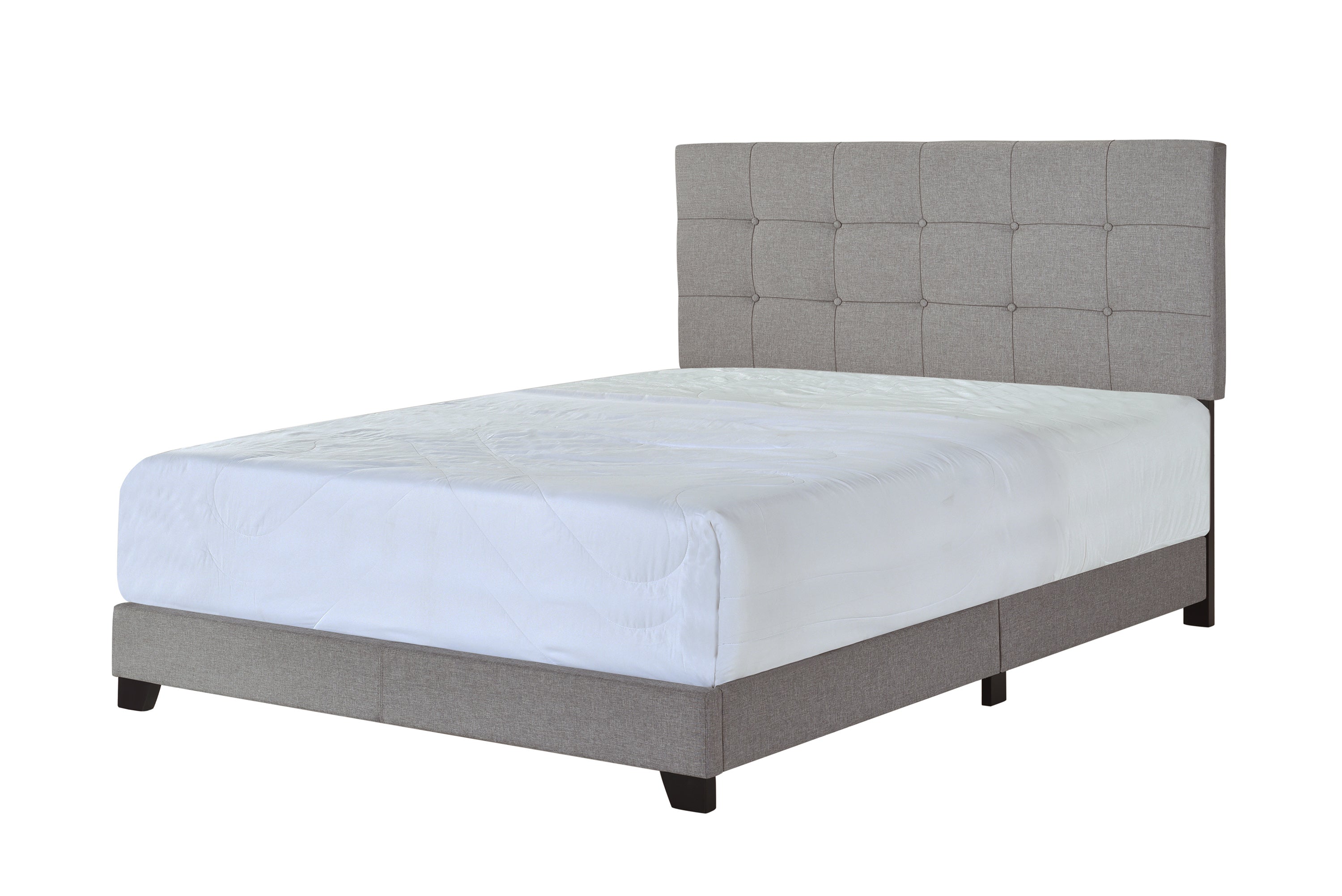 FLORENCE QUEEN HB+FB+SIDE RAIL GREY